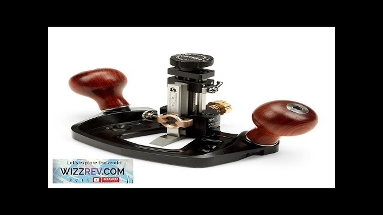 HONGDUI KM-17 Pro Router Plane Die Steel Body Adjustable Fence with CAM Review