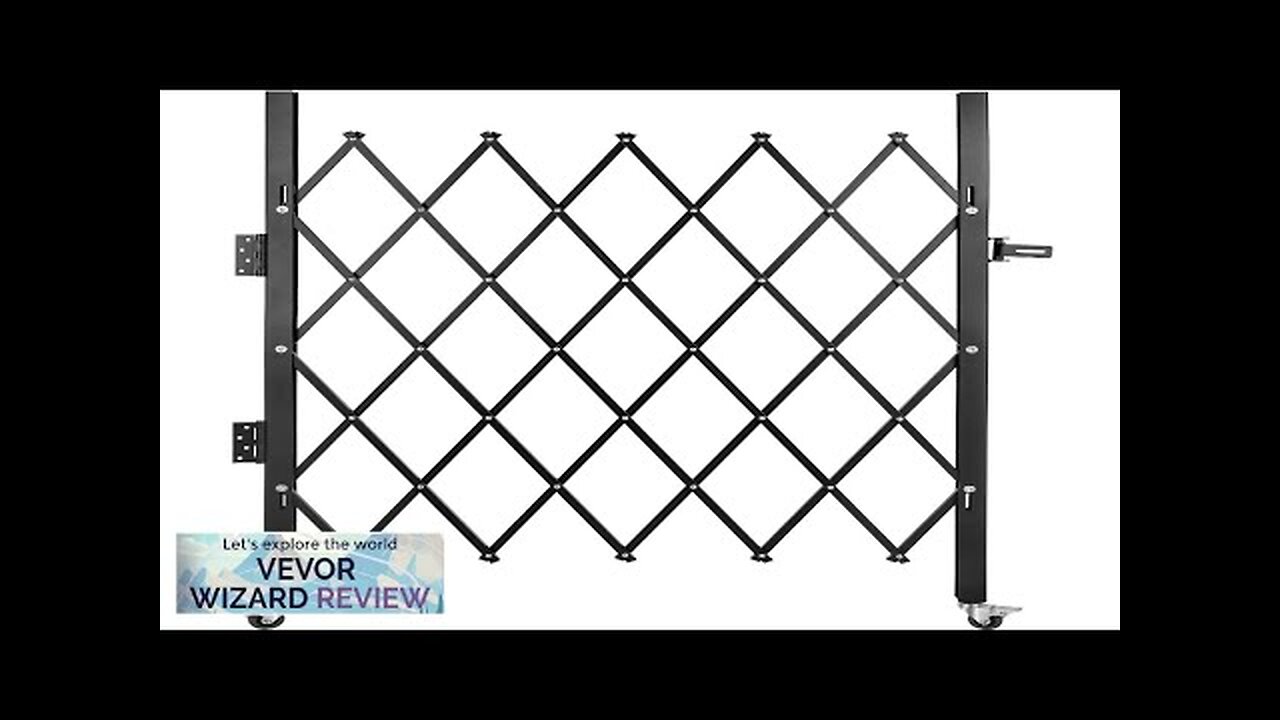 VEVOR Single Folding Security Gate 48" H x 37" W Folding Door Review