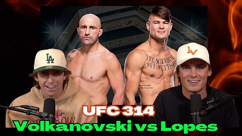 Alexander Volkanovski vs Diego Lopes Set for UFC 314! Who wins this Featherweight Title Fight??