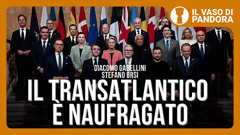 #GIACONO GABELLINI & STEFANO ORSI - “DA WASHINGTON A LONDRA: TRA RISSE E FINTI ABBRACCI, IL TRANSATLANTICO È NAUFRAGATO!!”🤡🔱🤡