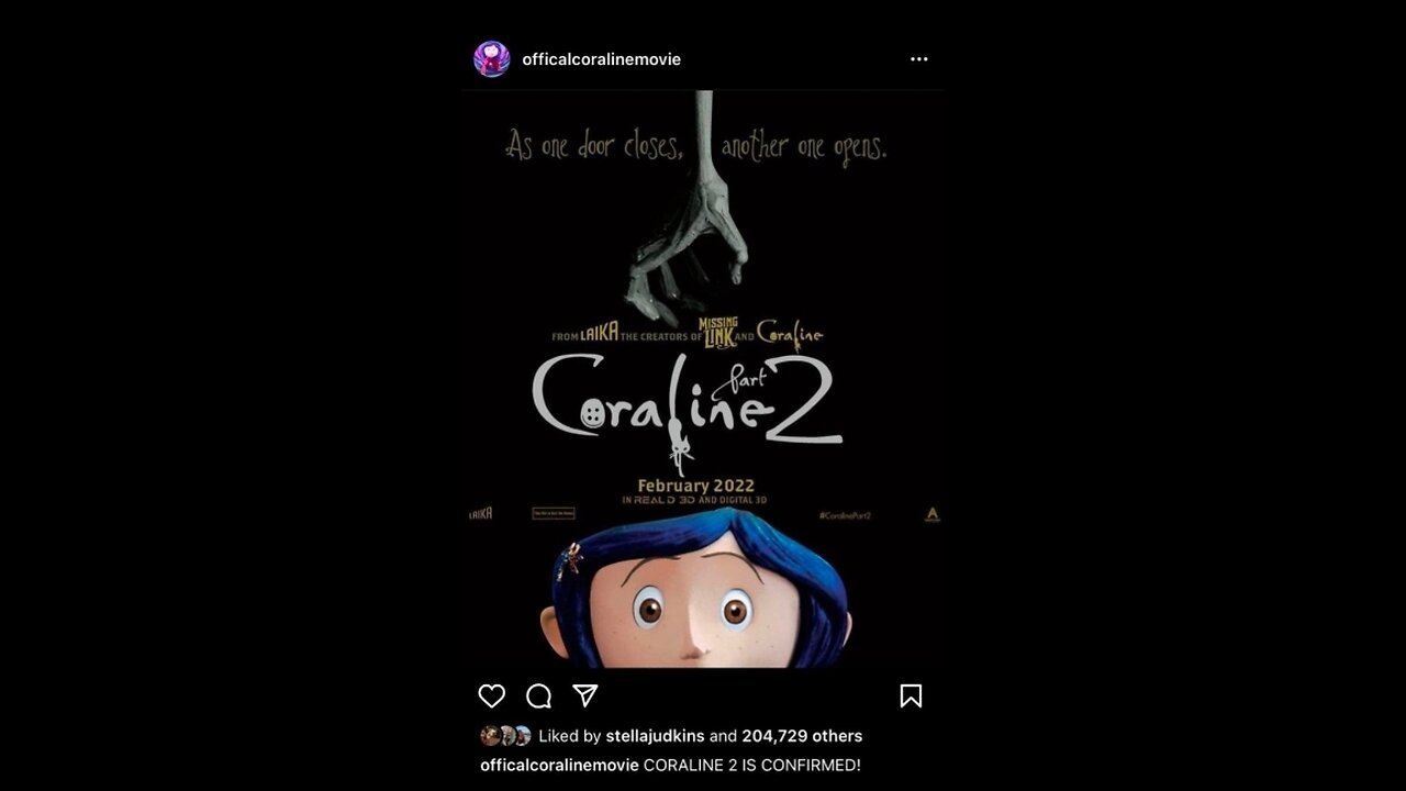 Disney's Coraline 2