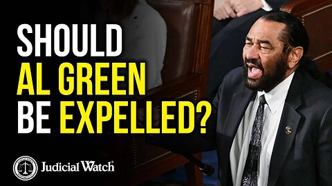 Tom Fitton: Should Al Green Be Expelled from Congress?