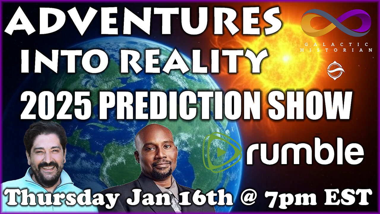 Adventures Into Reality 2025 Prediction Show with Andrew Bartzis and David Ellis!