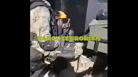 SECURE THE BORDE: BarcoTerrorists in armored truck