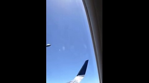 UFO spotted by airline passenger?