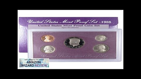 1988 Clad Proof Set U.S. Mint Original Government Packaging OGP Review