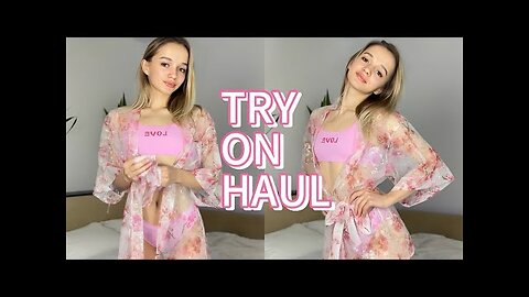 [4K] Transparent try on haul wet vs dry || try on haul 2025, Wet Vs Dry with holly Seasonal Haul USA