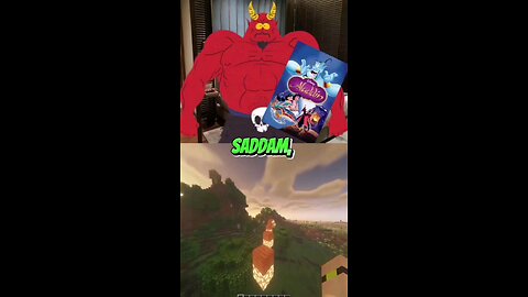 Satan and Saddam ATTEMPT to watch a movie