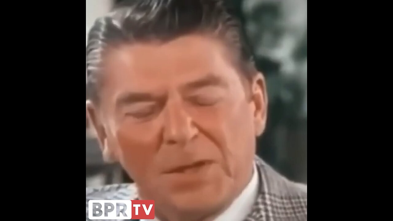 Regan said it did you listen?