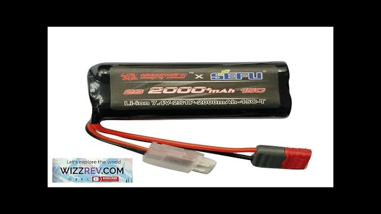 Orignal Angry Snail 2S MJX Hyper go 7.4V 2000mAh 18650 Rechargeable Li-ion Review