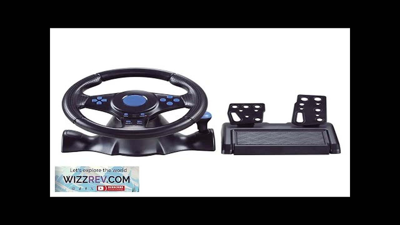 7-in-1 Racing Simulator Steering Wheel Vibration Controller Game Racing ...