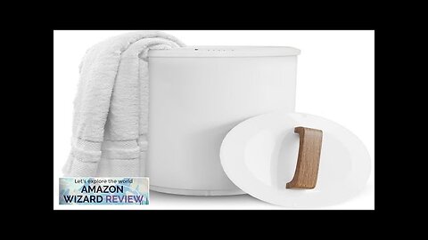 SAMEAT Heated Towel Warmers for Bathroom - Large Towel Warmer Bucket, Wood Review