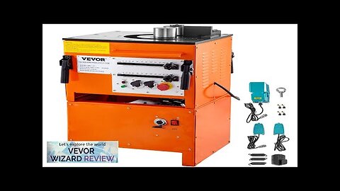 VEVOR Hydraulic Rebar Bender 1700 Wattage Electric Rebar Bender and Cutter 1''/25 Review