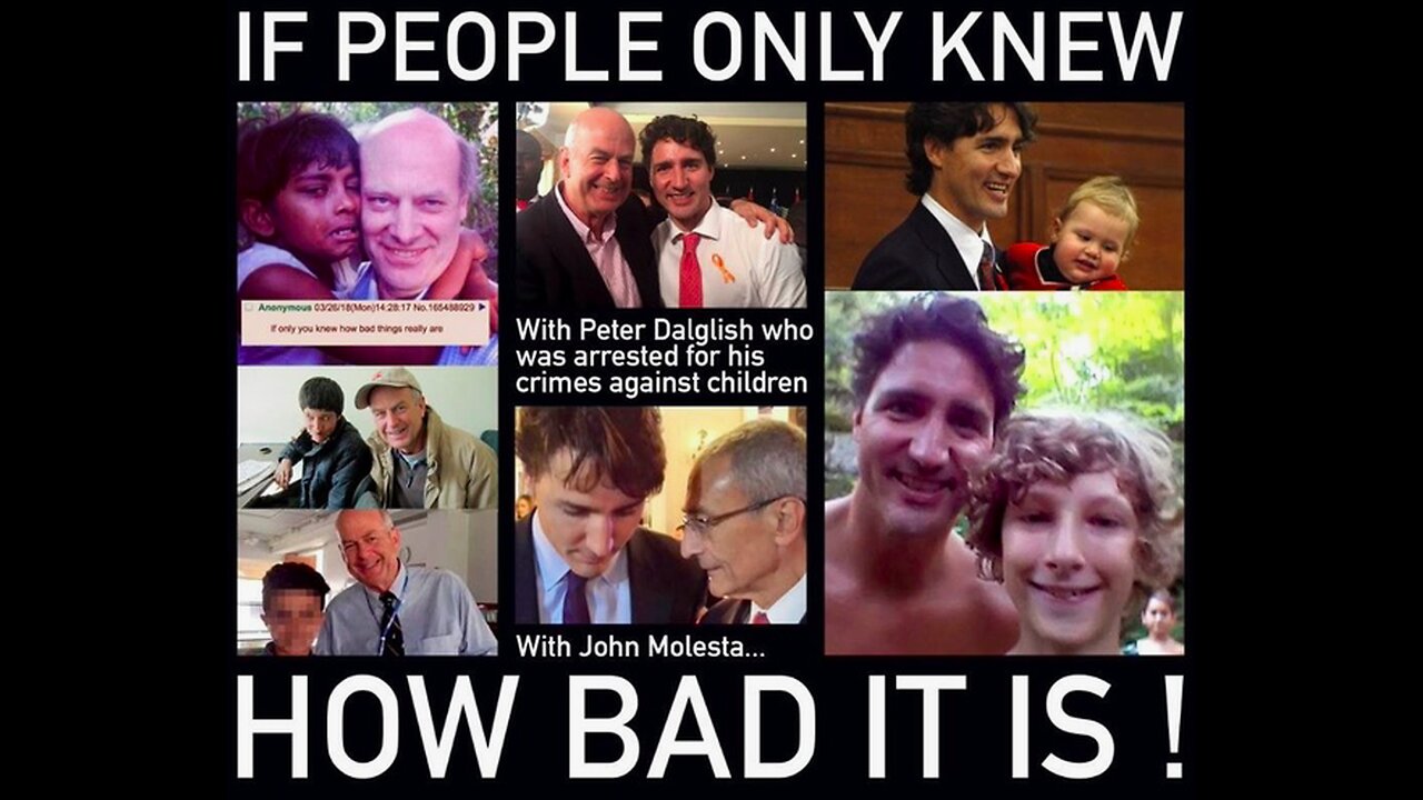 Trudeau's Pedophile Connections - John Dalglish posted a snuff video involving Hillary Clinton