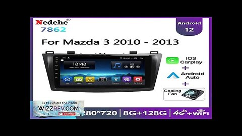 Car Radio Stereo 2 Din Android Auto Carplay For Mazda 3 2010 Review