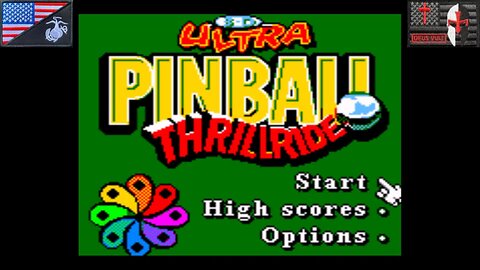 Standard Handheld Theater: "3-D Ultra Pinball: Thrillride" (GBC - 2000) [NA Only]