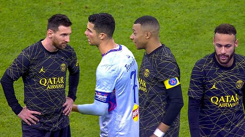 Messi, Ronaldo, Neymar & Mbappe Showing Their Class