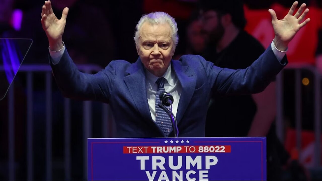 ‘Greatest Win Of All Time’. Jon Voight Pumps Trump Victory At Pre-Inauguration Rally