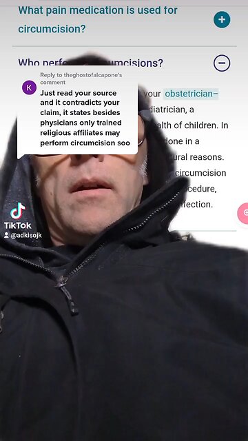 Who can do a "Circumcision?"