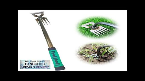 5/6/11 Tines Effortless Gardening Hand Weeder Tool Dual Purpose Manganese Steel Manual Review