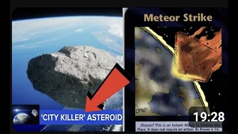 PREDICTIVE PROGRAMMING ALERT! "CITY KILLER" ASTEROID PROJECTED TO WIPE OUT MAJOR CITY IN 2032!