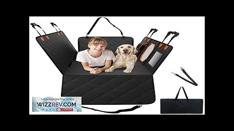 VEVOR 54 x 26.5 in Dog Car Seat Cover for Back Seat Review