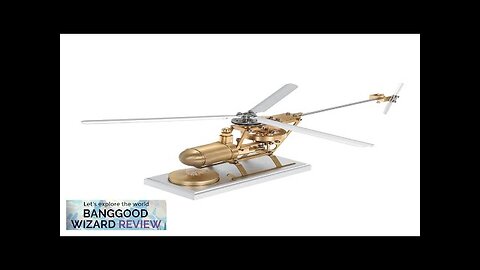 S01 Steam Helicopter Movable Dynamic Model Science Discovery Toys Kids Children Gift Review