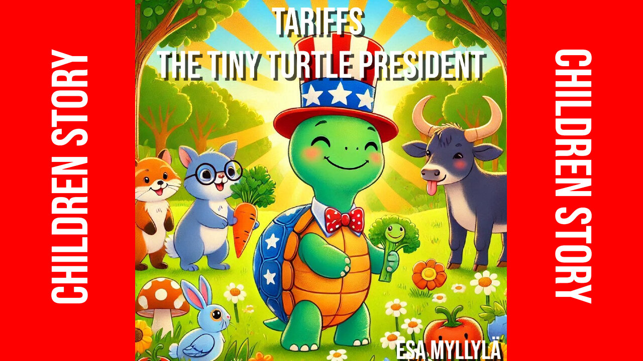 Tariffs - The Tiny Turtle President: A Heartwarming Adventure! | Kids' Story About Teamwork