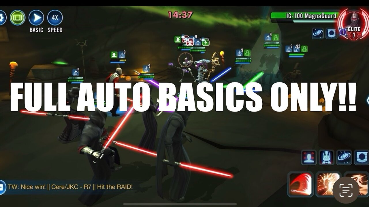 Galactic Challenge Recap: Dathomir Droid, Bonuses for Sith | FULL AUTO, Basics ONLY!