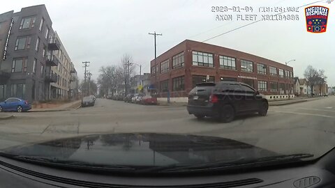 Dash Cam: Milwaukee Police Chase of Ford Escape