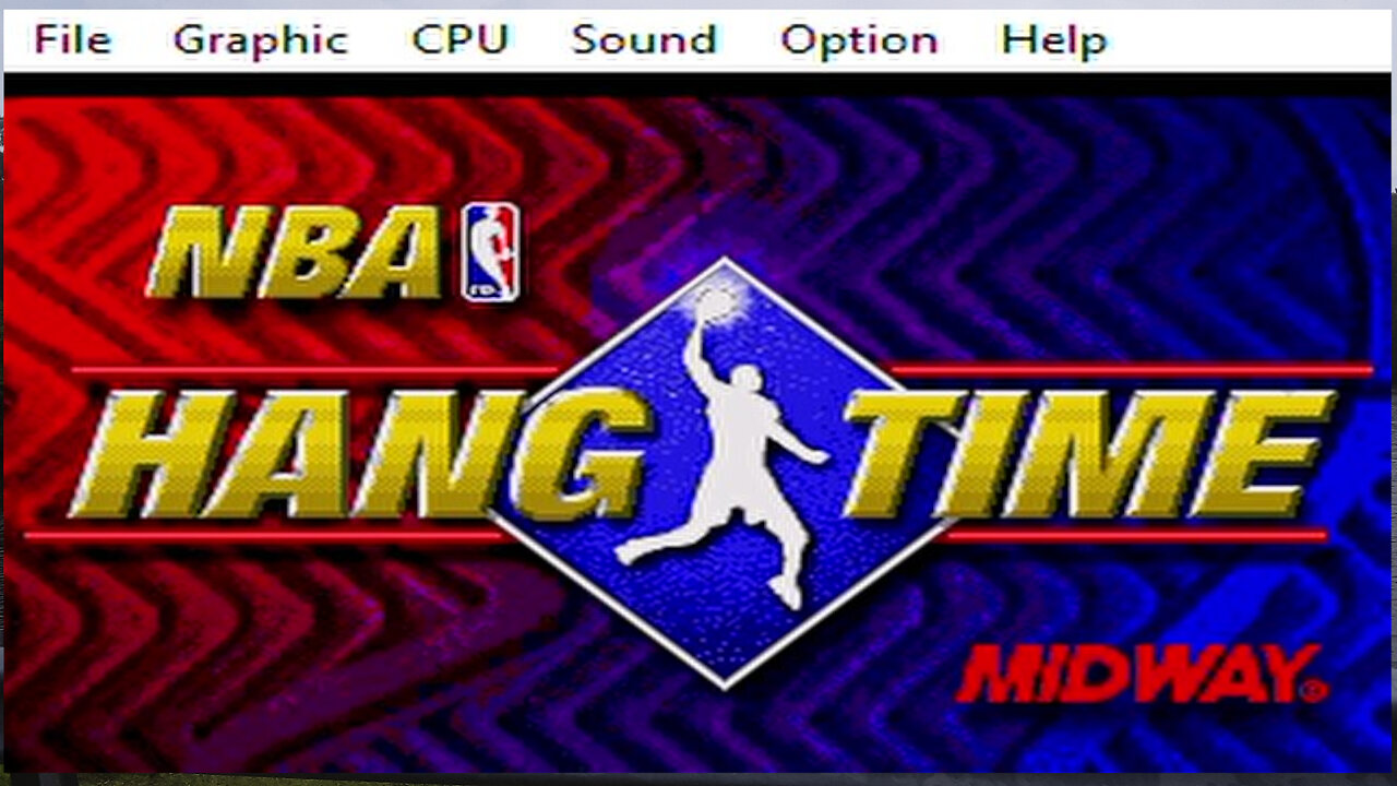 Gens rom NBA Hang Time retro game