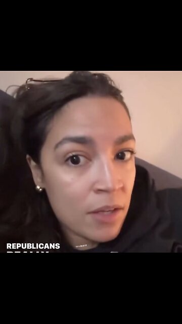 A Dejected AOC Reacts To Trump's Impending Inauguration