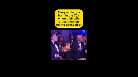 Old white men can’t jump or dance…