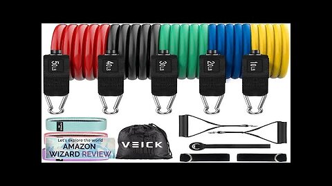 VEICK Resistance Bands Exercise Bands Workout Bands Resistance Bands for Working Out Review