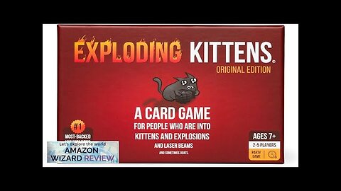 Exploding Kittens Original Edition Hilarious Games for Family Game Night Review