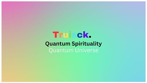 Quantum Spirituality 3. Quantum Creation