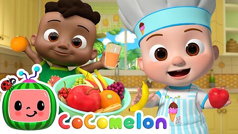 Yes Yes Fruits Song + Yes Yes Vegetables Song | CoComelon Nursery Rhymes & Kids Songs