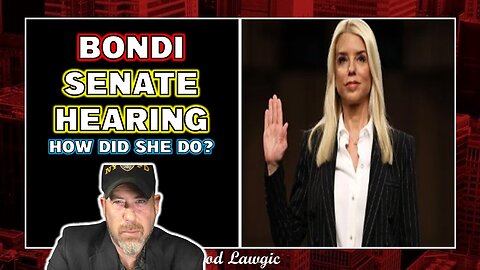 The Following Program: Pam Bondi- CALLING OUT Senators in a Fiery Senate Committee Hearing