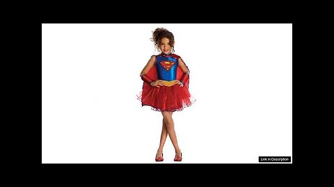 Supergirl DC Comics Kids Tutu Costume Small Review