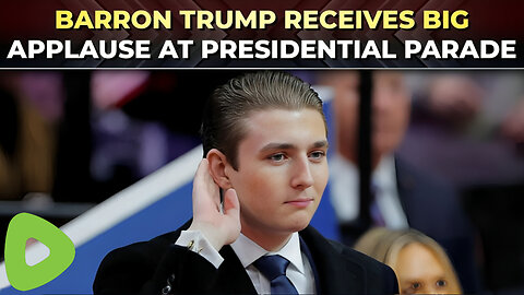 Barron Trump reacts as US President credits him for securing young votes