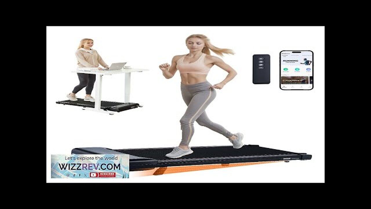 VEVOR Walking Pad Under Desk Incline Treadmill for Home Office Working Jogging Review