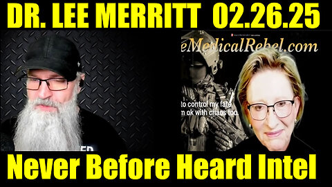 Dr. Lee Merritt Exposing Shocking 02/26/2025 🔥 Never Before Heard Intel