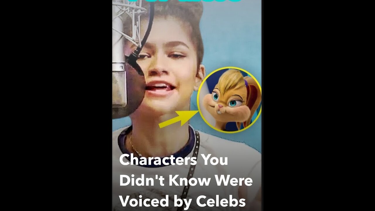 Characters you didn't know were voiced by celebs