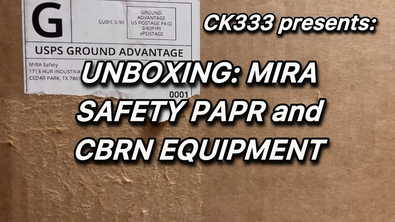 Unboxing MIRA Safety products: CBRN & PAPR