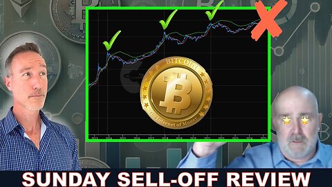 SUNDAY CRYPTO SELL-OFF REVIEW. SELL NOW? w/JERRY V. HALL