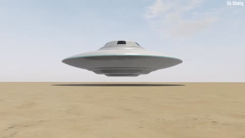 Alien flying saucer ( U.F.O )