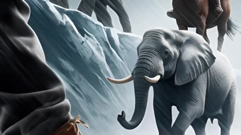 "POV: You Wake Up as an Elephant in Hannibal’s Army Crossing the Alps"