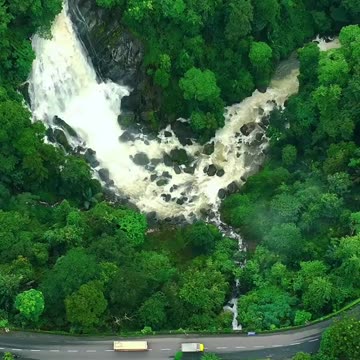 Travel With Nature and Evergreen Forests With Stunning Waterfalls 😍🤩