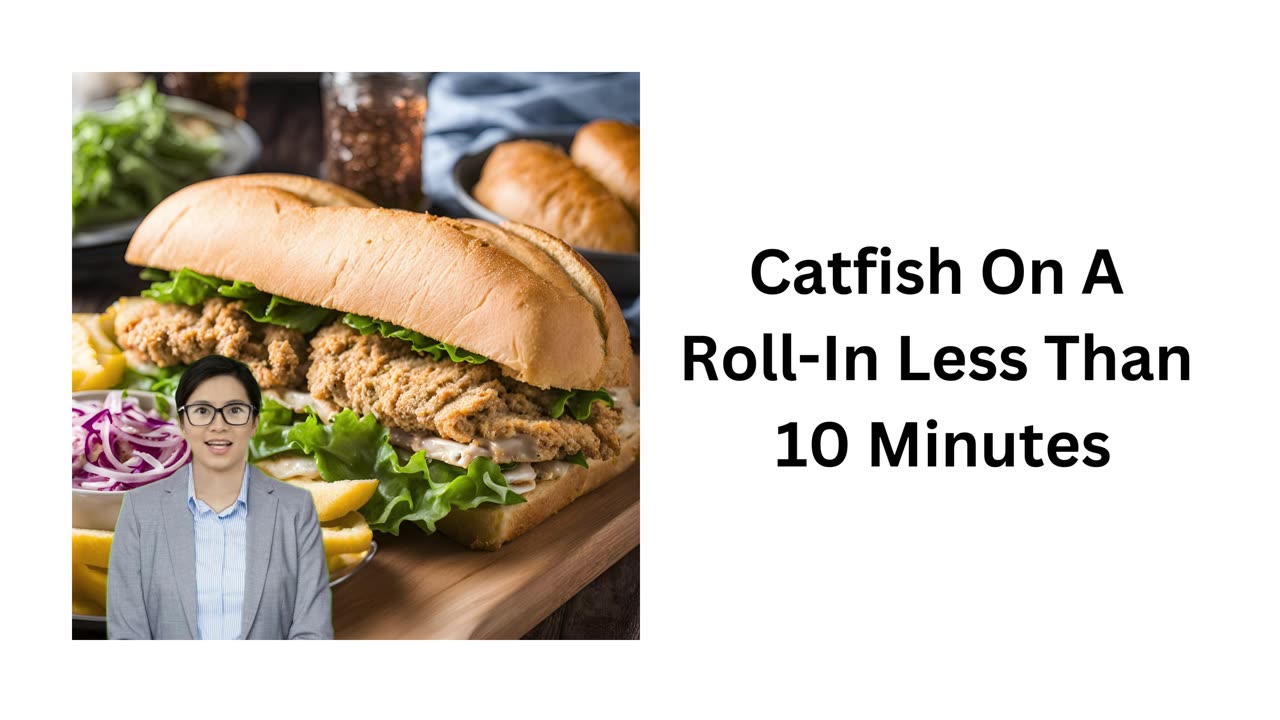 Catfish On A Roll-In Less Than 10 Minutes