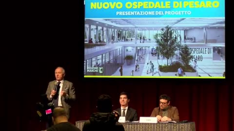 Acquaroli - Presentazione Nuovo Ospedale di Pesaro (24.02.25)